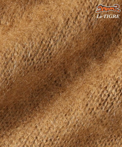 Right-on（ライトオン）の「【Le TIGRE】刺繍カーディガン（カーディガン/ボレロ・メンズ・ブラック/ベージュ・S/M/L/XL）」の17枚目の写真