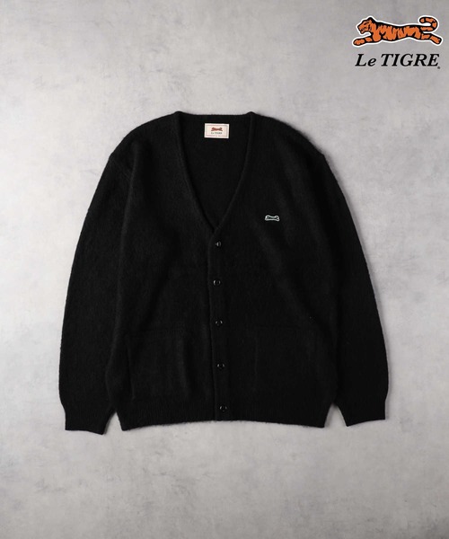 Right-on（ライトオン）の「【Le TIGRE】刺繍カーディガン（カーディガン/ボレロ・メンズ・ブラック/ベージュ・S/M/L/XL）」の18枚目の写真