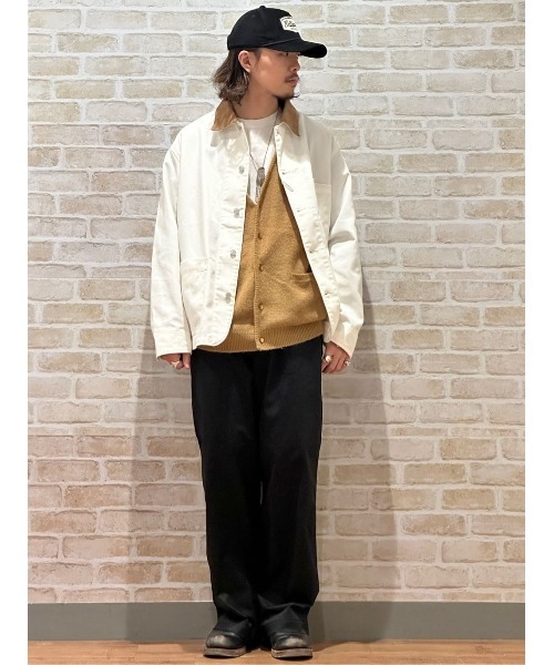 Right-on（ライトオン）の「【Le TIGRE】刺繍カーディガン（カーディガン/ボレロ・メンズ・ブラック/ベージュ・S/M/L/XL）」の19枚目の写真