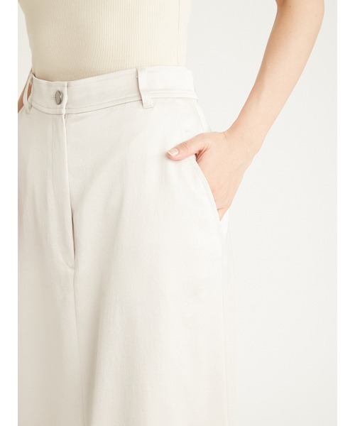 emmi（エミ）の「ウォッシャブルサテンナロースカート（スカート・レディース・ブラック/キャメル/ライトベージュ・1/0）」の15枚目の写真