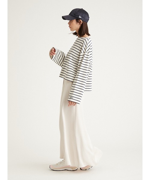 emmi（エミ）の「ウォッシャブルサテンナロースカート（スカート・レディース・ブラック/キャメル/ライトベージュ・1/0）」の20枚目の写真