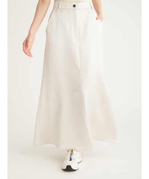 emmi（エミ）の「ウォッシャブルサテンナロースカート（スカート・レディース・ブラック/キャメル/ライトベージュ・1/0）」の11枚目の写真