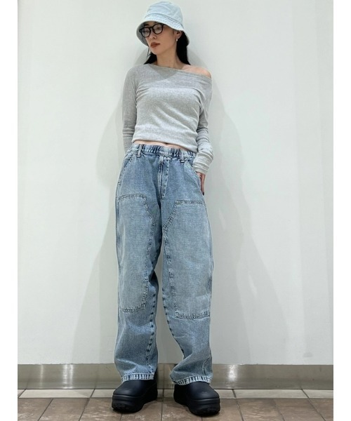 GAP 2025完売品 ウルトラソフト バギーデニム 男女兼用 ジーンズ GAP 2025完売品 ウルトラソフト バギーデニム 男女兼用 ジーンズ