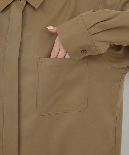 GALLARDAGALANTE シャツ　ベージュ GALLARDAGALANTE（ガリャルダガランテ）の「【セットアップ対応