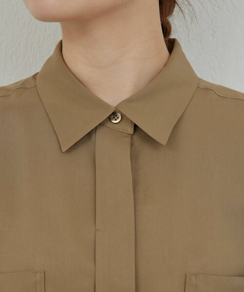 GALLARDAGALANTE シャツ　ベージュ GALLARDAGALANTE（ガリャルダガランテ）の「【セットアップ対応