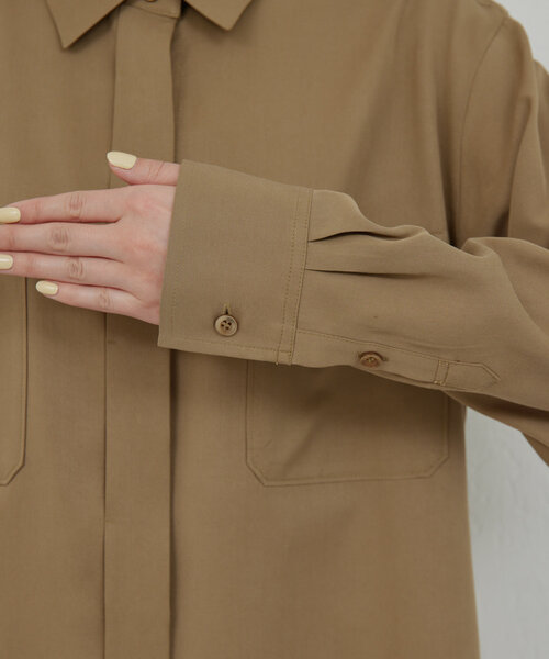 GALLARDAGALANTE シャツ　ベージュ GALLARDAGALANTE（ガリャルダガランテ）の「【セットアップ対応