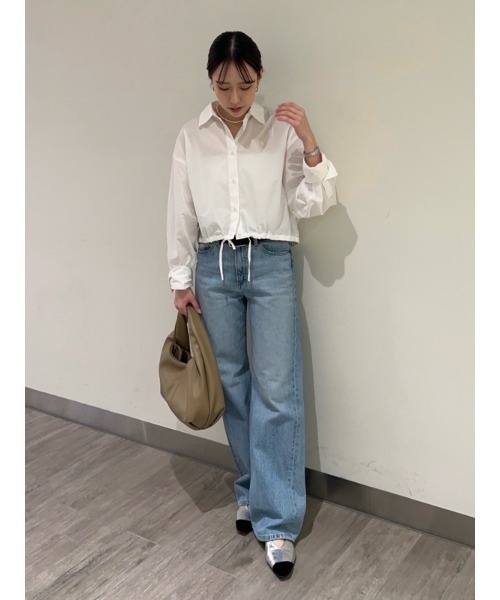 【Chloe】ミッドライズストレートジーンズ Courrèges ミッドライズ ストレートジーンズ | ブルー | FARFETCH JP