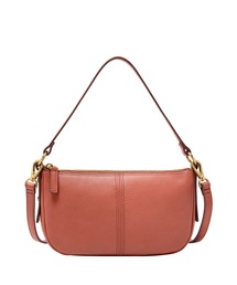 FOSSIL | フォッシル 斜めがけバッグ レディース レザー レッド スマホ収納可 ZB11097604(ハンドバッグ)