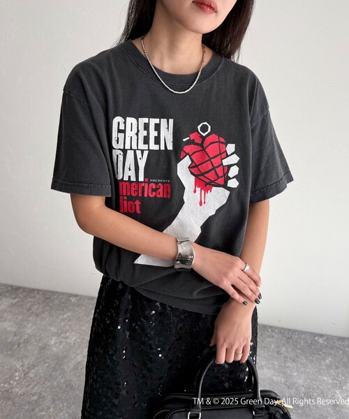 【GOOD ROCK SPEED/グッドロックスピード】GREEN DAY 半袖Tシャツ（Tシャツ/カットソー）｜fredy emue（フレディエミュ）