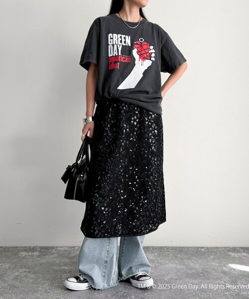 【GOOD ROCK SPEED/グッドロックスピード】GREEN DAY 半袖Tシャツ（Tシャツ/カットソー）｜fredy emue（フレディエミュ）