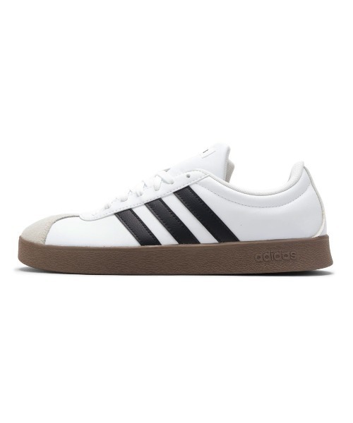 adidas(アディダス)の「【adidas】 VL COURT BASE M(スニーカー・メンズ・ホワイト×ブラック・25.0cm/25.5cm/26.0cm/26.5cm/27.0cm/27.5cm/28.0cm/29.0cm)」の5枚目の写真