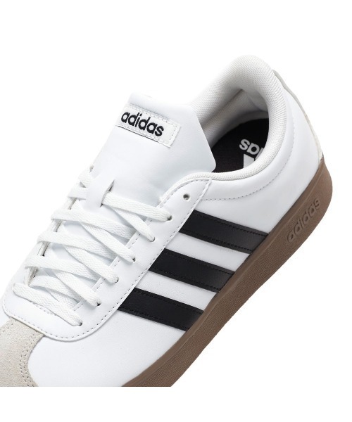 adidas(アディダス)の「【adidas】 VL COURT BASE M(スニーカー・メンズ・ホワイト×ブラック・25.0cm/25.5cm/26.0cm/26.5cm/27.0cm/27.5cm/28.0cm/29.0cm)」の11枚目の写真
