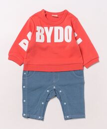 BABYDOLL（ベビードール）の「BIGロゴ ロンパース 0425B（ロンパース・キッズ）」