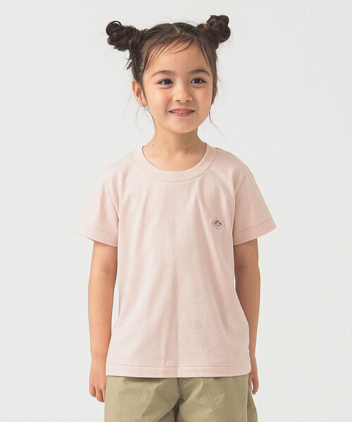 DANTON（ダントン）の「DANTON / KIDS' SHORT SLEEVE INNER T-SHIRT PLAIN 2025SS（105～135cm）（Tシャツ/カットソー・キッズ・ピンク/ブラウン系その他・125/105/115/135）」の13枚目の写真