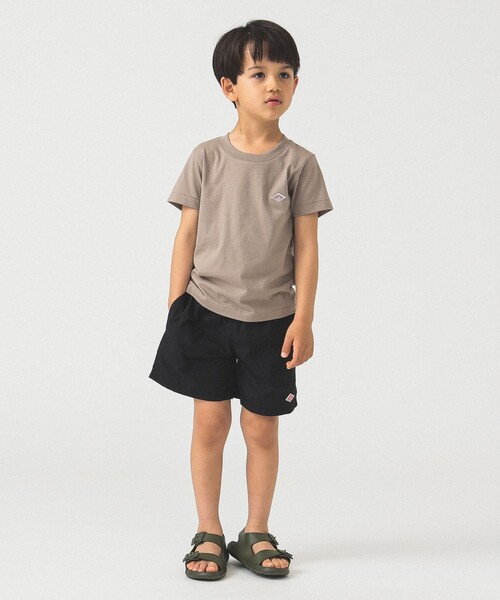 DANTON（ダントン）の「DANTON / KIDS' SHORT SLEEVE INNER T-SHIRT PLAIN 2025SS（105～135cm）（Tシャツ/カットソー・キッズ・ピンク/ブラウン系その他・125/105/115/135）」の14枚目の写真