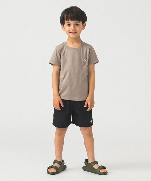 DANTON（ダントン）の「DANTON / KIDS' SHORT SLEEVE INNER T-SHIRT PLAIN 2025SS（105～135cm）（Tシャツ/カットソー・キッズ・ピンク/ブラウン系その他・125/105/115/135）」の15枚目の写真