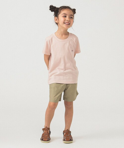 DANTON（ダントン）の「DANTON / KIDS' SHORT SLEEVE INNER T-SHIRT PLAIN 2025SS（105～135cm）（Tシャツ/カットソー・キッズ・ピンク/ブラウン系その他・125/105/115/135）」の17枚目の写真