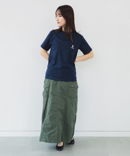 BEAMS HEART（ビームスハート）の「【ユニセックス】サーフベアー シンプル ポケット Tシャツ（Tシャツ/カットソー・メンズ・ホワイト/ネイビー/オリーブ・XL/S/M/L）」の17枚目の写真