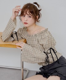【@_chipi2xセレクト】華奢見え叶う2wayブラウス