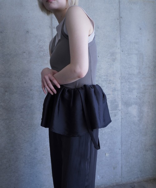 G.V.G.V.(ジーヴィージーヴィー)の「SATIN SUSPENDER PANTS(その他パンツ・レディース・ブラック/ブラウン・ONE SIZE)」の19枚目の写真