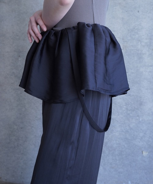 G.V.G.V.(ジーヴィージーヴィー)の「SATIN SUSPENDER PANTS(その他パンツ・レディース・ブラック/ブラウン・ONE SIZE)」の20枚目の写真