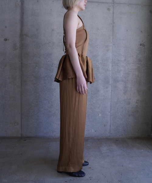 G.V.G.V.(ジーヴィージーヴィー)の「SATIN SUSPENDER PANTS(その他パンツ・レディース・ブラック/ブラウン・ONE SIZE)」の22枚目の写真