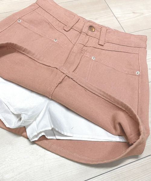 NANEA(ナネア)の「切り替えデニムスカート(デニムスカート・レディース・ピンク/ブルー・SMALL/X-SMALL/LARGE/MEDIUM)」の10枚目の写真