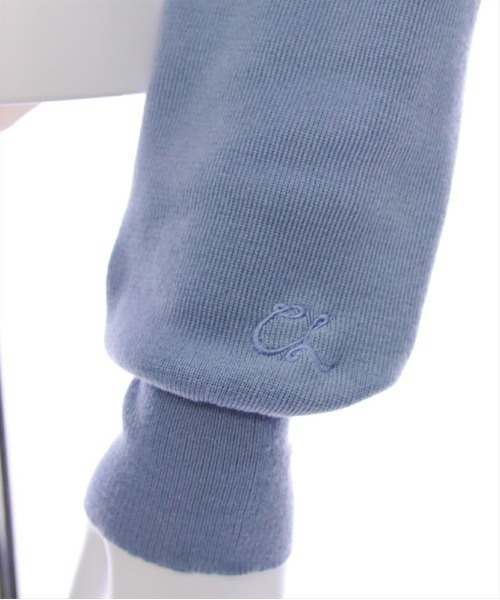 CLEAR BASIC（クリアベーシック）の「ワンポイント刺繍ワンショル2wayニットトップス［大人カジュアル 春夏ニット］≪再入荷≫（ニット/セーター・レディース・アイボリー/ミント/ブルーグレー/ブラック・F）」の13枚目の写真