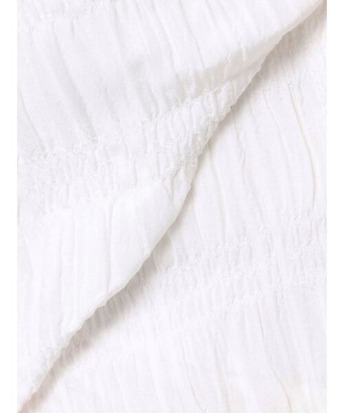 merry jenny(メリージェニー)の「ビッグカラーブラウス(シャツ/ブラウス・レディース・オフホワイト/ブラック/イエロー・FREE)」の6枚目の写真