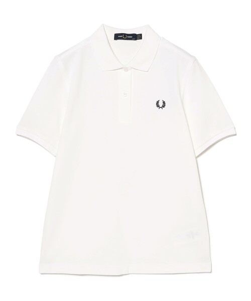 FRED PERRY ホワイト ポロシャツ UK 10 FRED PERRY / The Fred Perry Shirt(ポロシャツ)|FRED PERRY