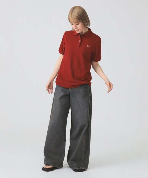 フレッドペリーポロシャツ 楽天市場】FRED PERRY フレッド ペリー バイカラー ボクシー