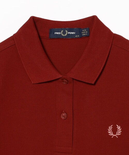 FRED PERRY（フレッドペリー）の「FRED PERRY / The Fred Perry Shirt（ポロシャツ・レディース・ブラック/ホワイト/レッド/ネイビー・8/10）」の22枚目の写真