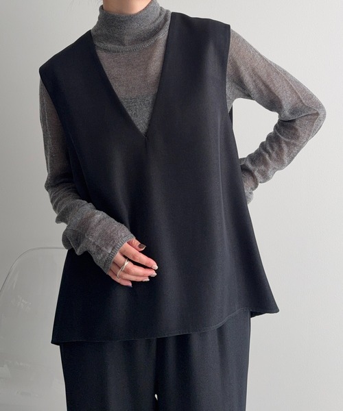 model：H166　着用サイズ：F