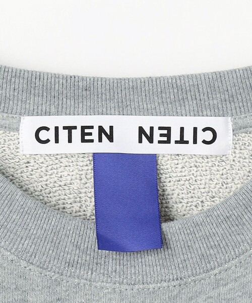 CITEN（シテン）の「＜CITEN＞ハートモチーフロゴラグランスウェット（スウェット・メンズ・ナチュラル/グレー・L/M）」の22枚目の写真