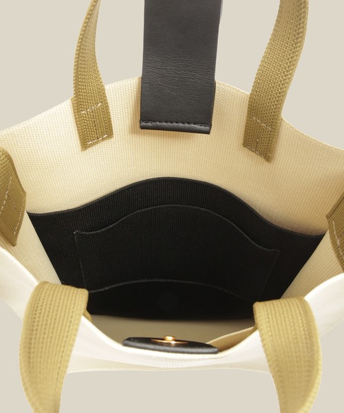 ROPE'（ロペ）の「【E'POR】GADGET PC TOTE【超軽量】【25SS】（トートバッグ・レディース・ベージュ/ブラック/クリーム・FREE）」の15枚目の写真