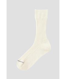 FINE COTTON RIB SOCK