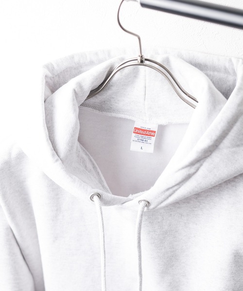 United Athle(ユナイテッドアスレ)の「【RS】【United Athle】15.0オンス オープンエンド マグナムウェイト スウェット プルオーバー パーカ(裏起毛)(パーカー・レディース・ブラック/アッシュグレー・LARGE/MEDIUM)」の9枚目の写真
