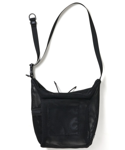 BAICYCLON by Bagjack(バイシクロン バイ バグジャック)の「BAICYCLON by bagjack MESH SHOULDER BAG (SMALL) (BCL-91 (MESH))(ショルダーバッグ・メンズ・ブラック・FREE)」の4枚目の写真