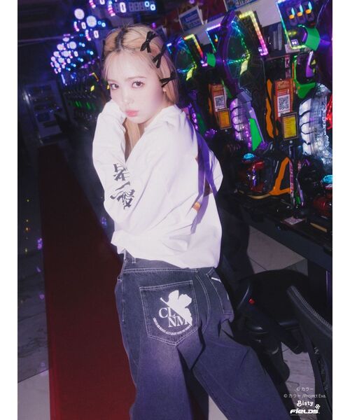 エヴァンゲリオンコラボ　デニムパンツ　EVA-01 DENIM PT エヴァンゲリオンコラボ】 EVA-01 DENIM PT（デニムパンツ