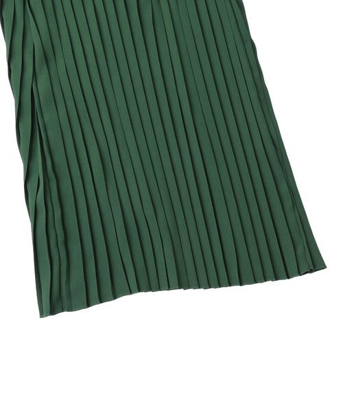 DRESSLAVE(ドレスレイブ)の「georgett pleats easy wide pants(ジョーゼットプリーツイージーワイドパンツ)(その他パンツ・レディース・グリーン/ベージュ・38)」の16枚目の写真