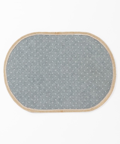 PENDLETON(ペンドルトン)の「PENDLETON/ペンドルトン キッチンエリプススモールマット MC009(ラグ/マット・レディース・ネイビー/ベージュ・FREE)」の9枚目の写真