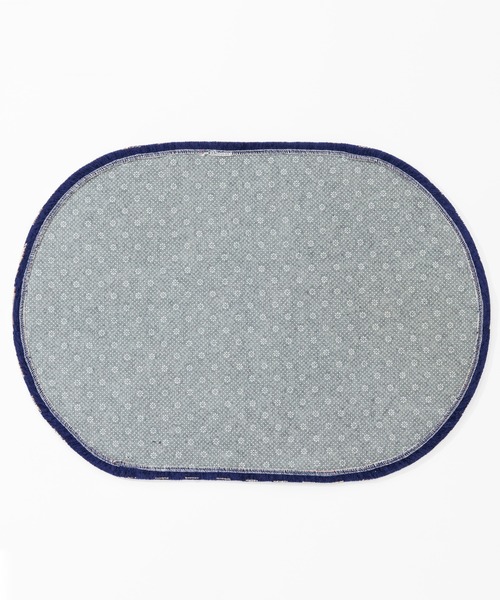 PENDLETON(ペンドルトン)の「PENDLETON/ペンドルトン キッチンエリプススモールマット MC009(ラグ/マット・レディース・ネイビー/ベージュ・FREE)」の3枚目の写真