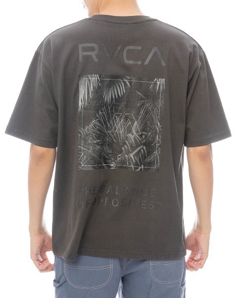 RVCA（ルーカ）の「RVCA メンズ PALM BOX SS Tシャツ 【2025年春夏モデル】/ルーカオーバーシルエットバックプリント半袖Tシャツ（Tシャツ/カットソー・メンズ・ブラック/ブラック系その他/ホワイト/ベージュ/グリーン系その他・X-LARGE/LARGE/MEDIUM/SMALL）」の4枚目の写真