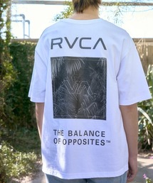 RVCA | RVCA メンズ PALM BOX SS Tシャツ 【2025年春夏モデル】/ルーカオーバーシルエットバックプリント半袖Tシャツ(Tシャツ/カットソー)