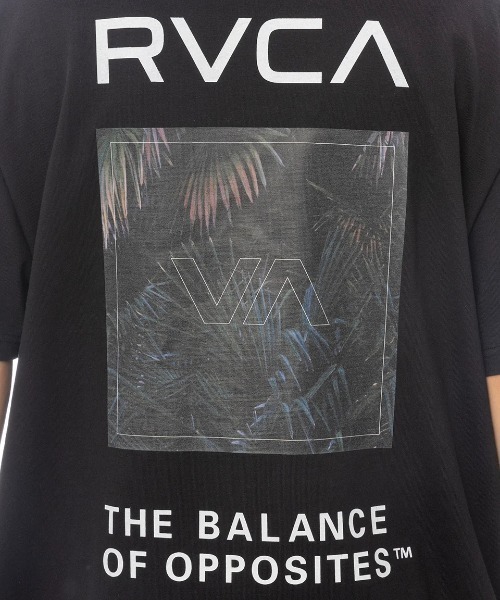 RVCA（ルーカ）の「RVCA メンズ PALM BOX SS Tシャツ 【2025年春夏モデル】/ルーカオーバーシルエットバックプリント半袖Tシャツ（Tシャツ/カットソー・メンズ・ブラック/ブラック系その他/ホワイト/ベージュ/グリーン系その他・X-LARGE/LARGE/MEDIUM/SMALL）」の14枚目の写真