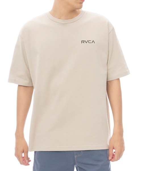 RVCA（ルーカ）の「RVCA メンズ PALM BOX SS Tシャツ 【2025年春夏モデル】/ルーカオーバーシルエットバックプリント半袖Tシャツ（Tシャツ/カットソー・メンズ・ブラック/ブラック系その他/ホワイト/ベージュ/グリーン系その他・X-LARGE/LARGE/MEDIUM/SMALL）」の18枚目の写真