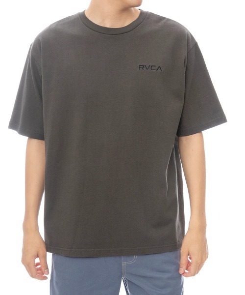 RVCA（ルーカ）の「RVCA メンズ PALM BOX SS Tシャツ 【2025年春夏モデル】/ルーカオーバーシルエットバックプリント半袖Tシャツ（Tシャツ/カットソー・メンズ・ブラック/ブラック系その他/ホワイト/ベージュ/グリーン系その他・X-LARGE/LARGE/MEDIUM/SMALL）」の15枚目の写真