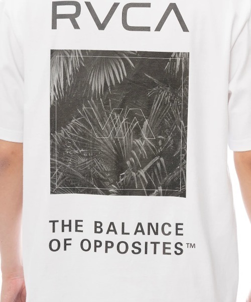 RVCA（ルーカ）の「RVCA メンズ PALM BOX SS Tシャツ 【2025年春夏モデル】/ルーカオーバーシルエットバックプリント半袖Tシャツ（Tシャツ/カットソー・メンズ・ブラック/ブラック系その他/ホワイト/ベージュ/グリーン系その他・X-LARGE/LARGE/MEDIUM/SMALL）」の9枚目の写真