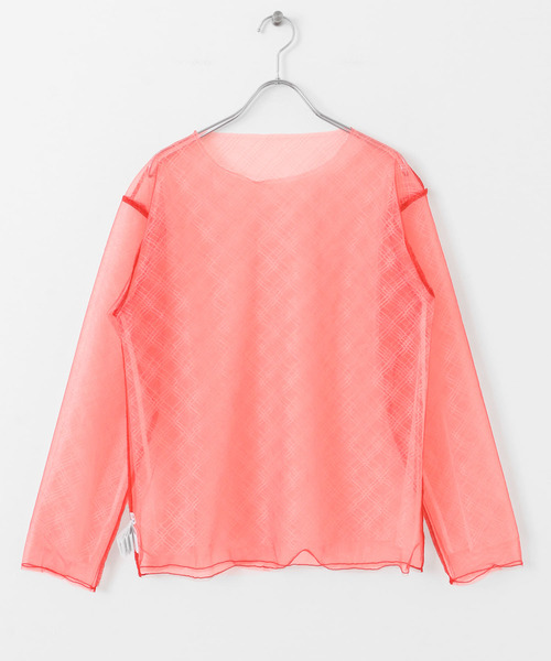 KBF(ケイビーエフ)の「リバーシブルレイヤードチュールカットソー(Tシャツ/カットソー・レディース・ブラック系その他/ピンク系その他/ホワイト系その他・ONE)」の13枚目の写真