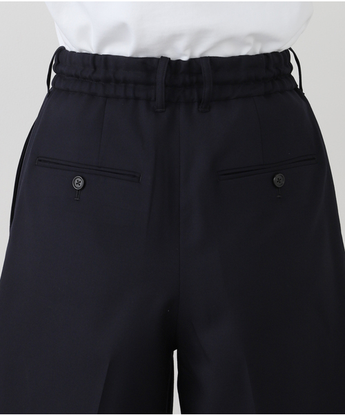 INSCRIRE アンスクリア 羊革レザー ハーフパンツ セール】【INSCRIRE /アンスクリア】Wool Easy Shorts：ショート